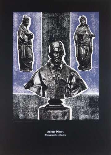 The Retired, Thus Spoke Zarathustra. di Guilherme Pontes, Stampa in vendita su Singulart