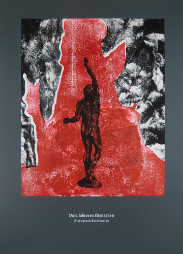 On The Higher Man, Thus Spoke Zarathustra. van Guilherme Pontes, Afdruk te koop op Singulart