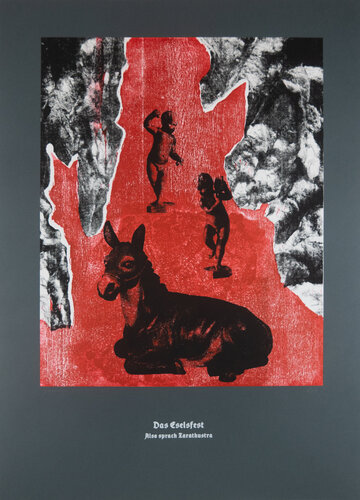 The Ass Festival, Thus Spoke Zarathustra. van Guilherme Pontes, Afdruk te koop op Singulart