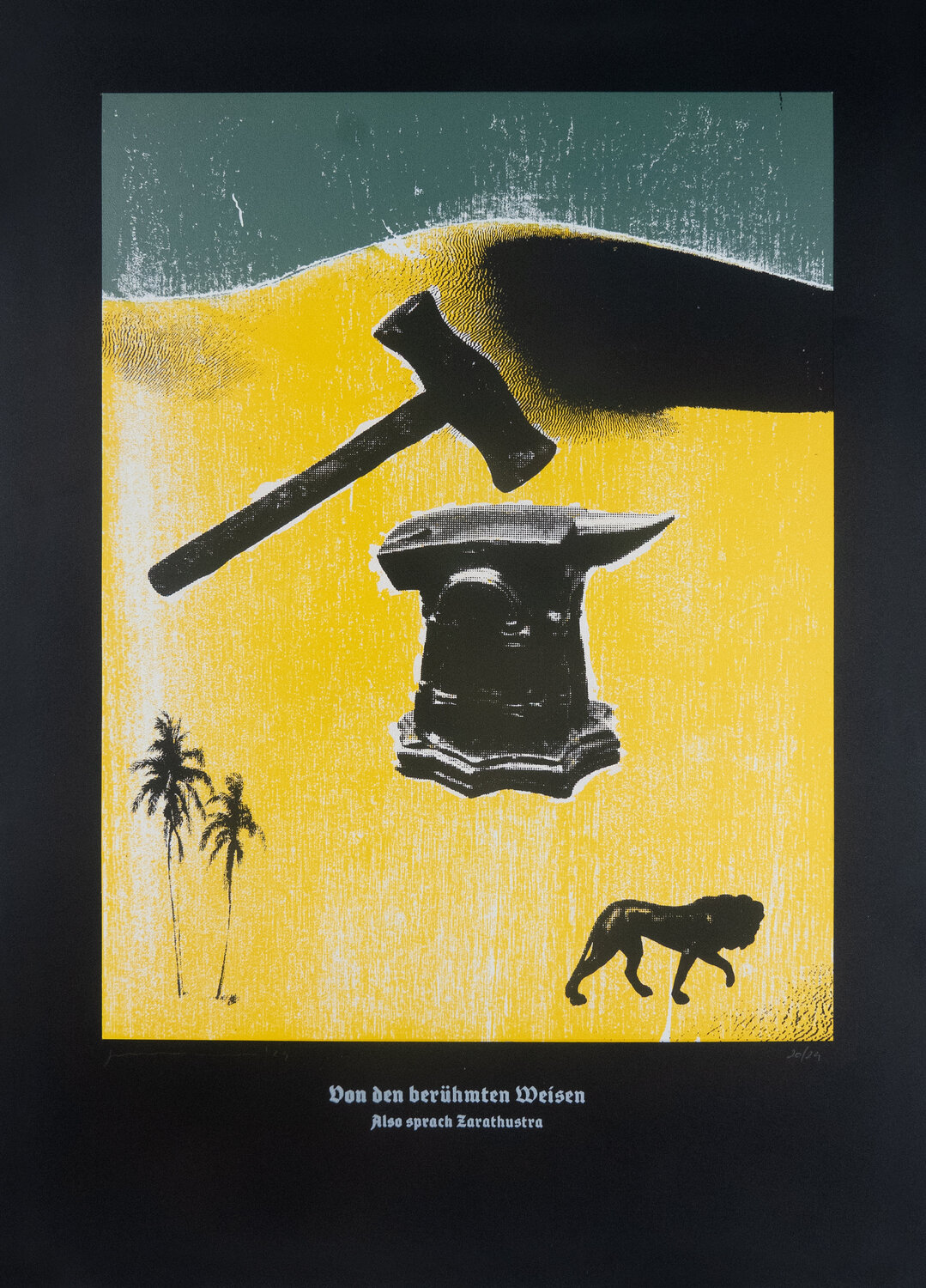 On The Famous Wise Men, Thus Spoke Zarathustra. Guilherme Pontes Druck zu verkaufen