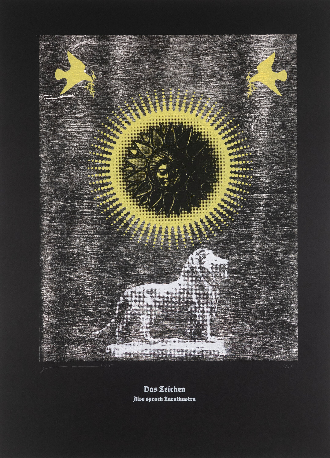 The Sign, Thus Spoke Zarathustra. Guilherme Pontes Druck zu verkaufen