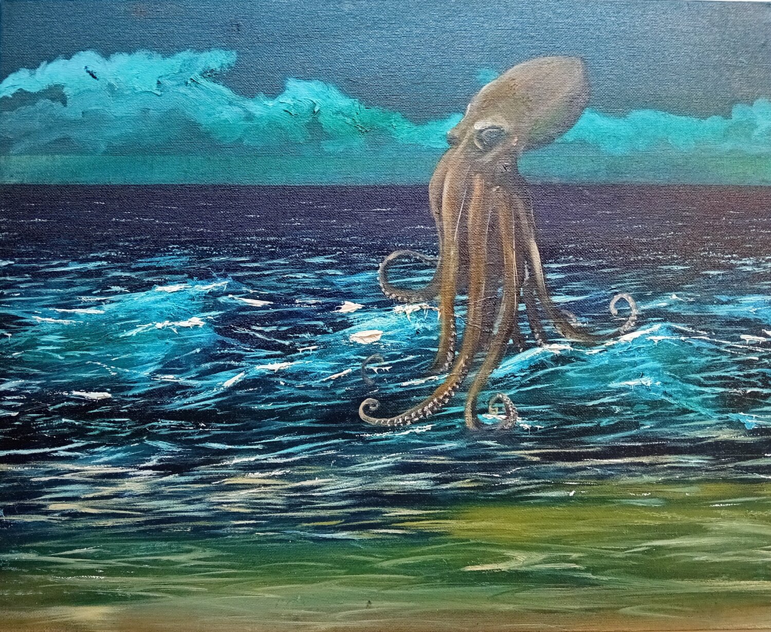 Lovecraft's Octopus. Enver Gürsev