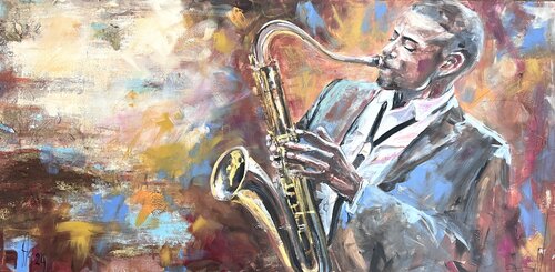 the sound of Music di Andrea Grossmann, Pittura in vendita su Singulart