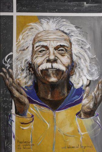 Wissenschaft vs Phantasie by Andrea Grossmann, 絵画 for Sale on Singulart