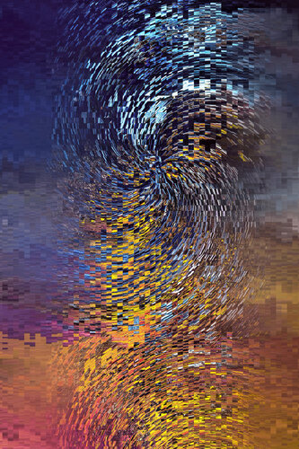 Pixel Tornado par Igors Barulins, Digital en vente sur Singulart