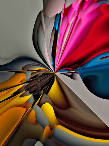 Energy of Refractions. di Igors Barulins, Digitale in vendita su Singulart