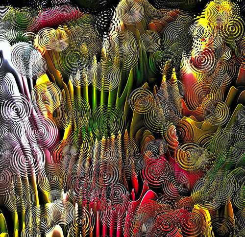 Fantastic Garden. van Igors Barulins, Digitaal te koop op Singulart