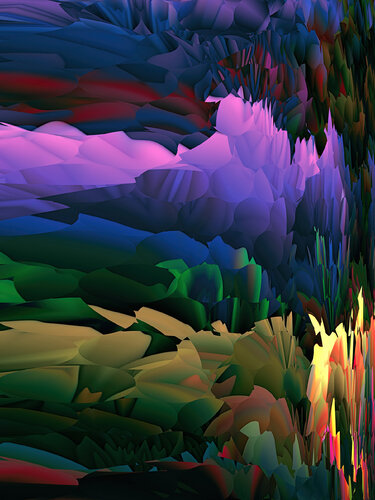 Crystal Canyon di Igors Barulins, Digitale in vendita su Singulart