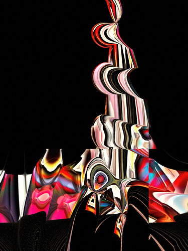 Kabuki Vortex par Igors Barulins, Digital en vente sur Singulart