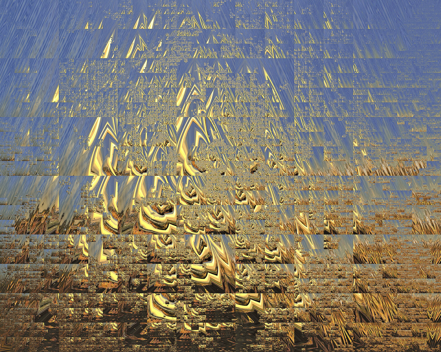 In the golden sunshine Igors Barulins