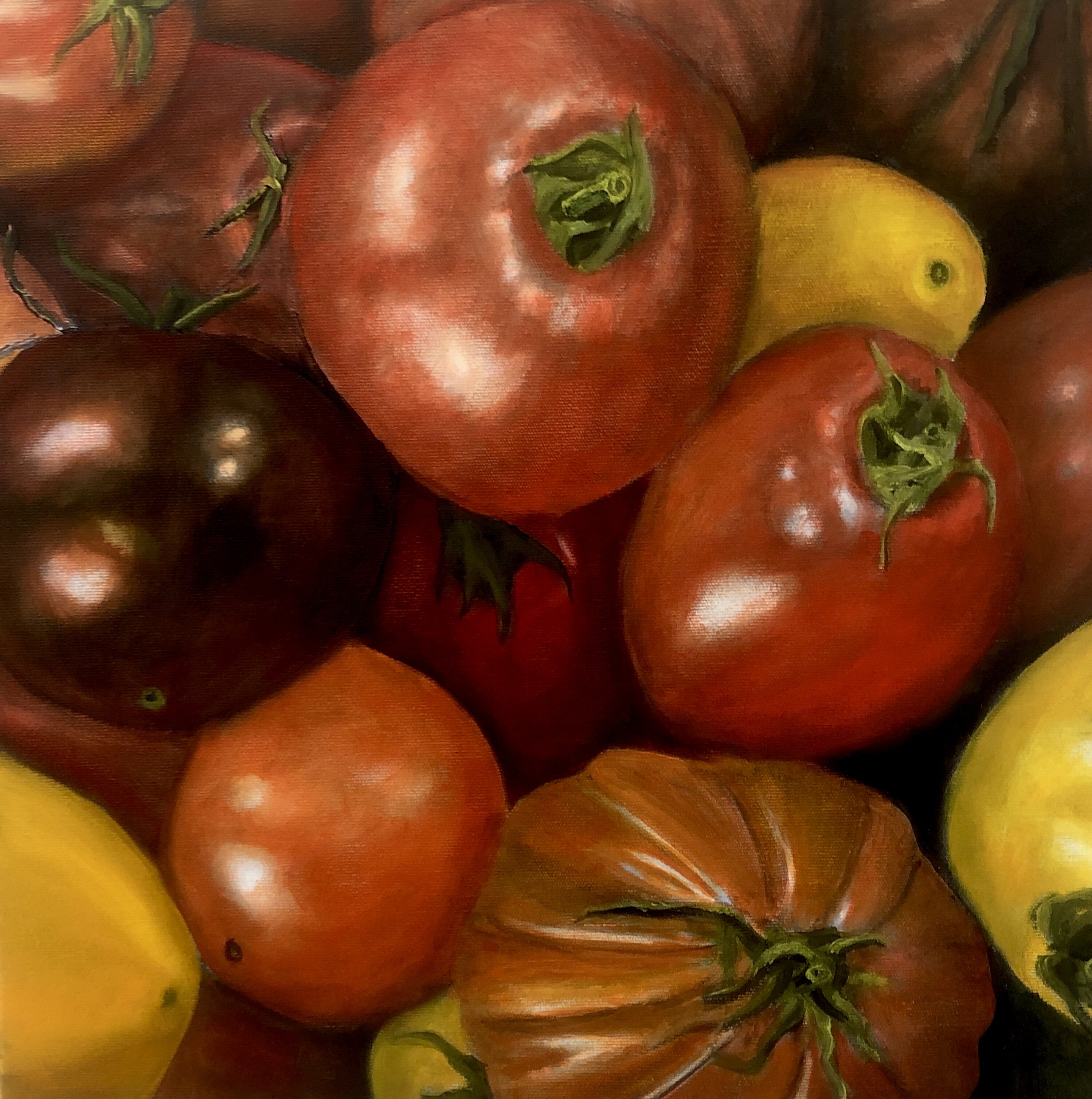 Thema tomate Gemälde