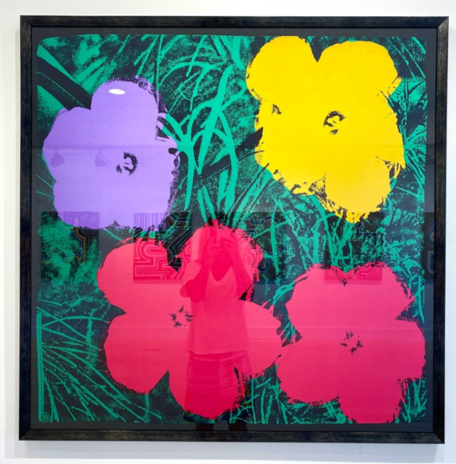 Flowers, 1970 by Andy Warhol (1996) : Print Screen Printing on