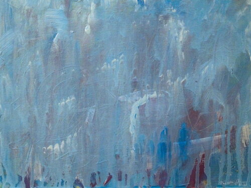 Relish the rain von Nicole Javorsky, Malerei kaufen auf Singulart