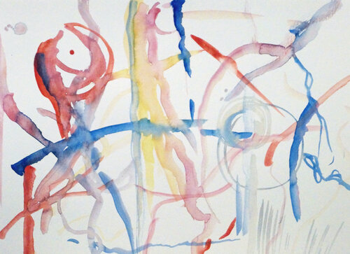 Feelings Flow von Nicole Javorsky, Malerei kaufen auf Singulart