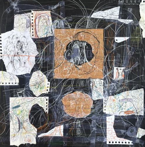 Trying to make sense of this floating rock we share von Nicole Javorsky, Werk auf Papier kaufen auf Singulart