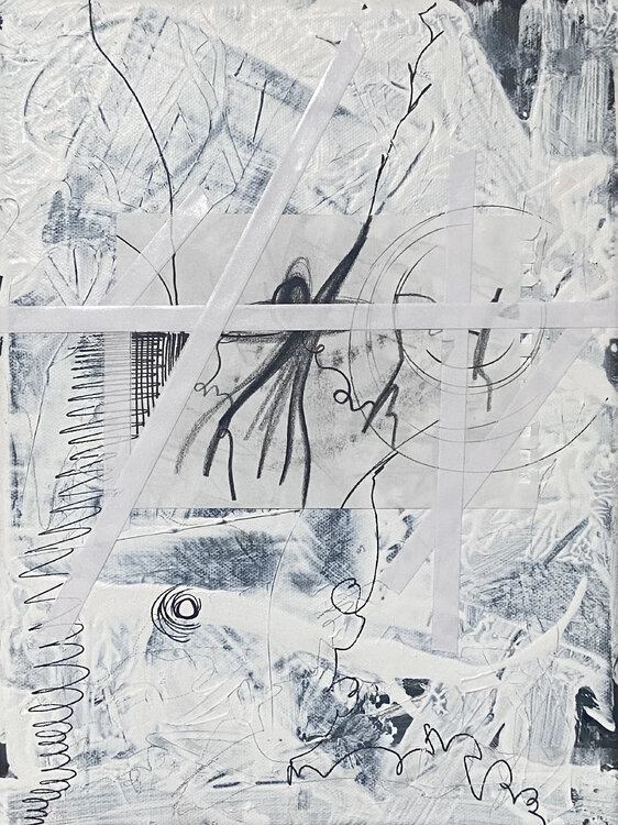 Ghosts of time tapestry no. 5 Nicole Javorsky