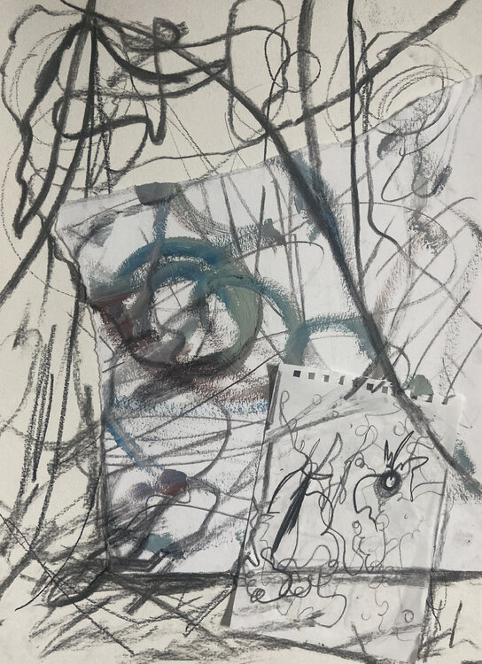 Ghosts of time tapestry no. 3 Nicole Javorsky