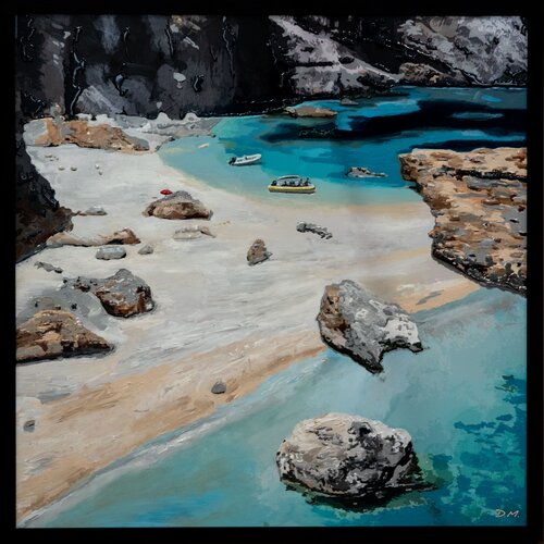 Cala Mariolu by Daniele Mazzoleni, Painting for Sale on Singulart