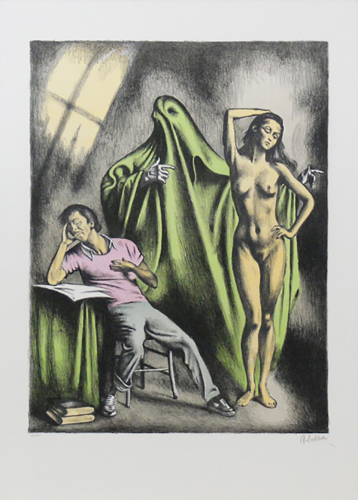 Sogno di un regista (A director's dream) von Gregorio Sciltian, Druck kaufen auf Singulart