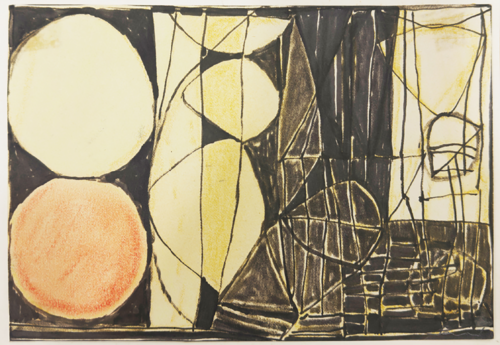 Untitled van Emilio Scanavino, Werk op papier te koop op Singulart