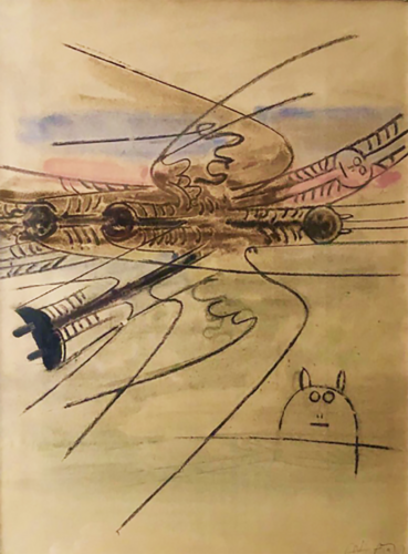 Composizione (Composition) by Wifredo Lam, Work on Paper for Sale on Singulart