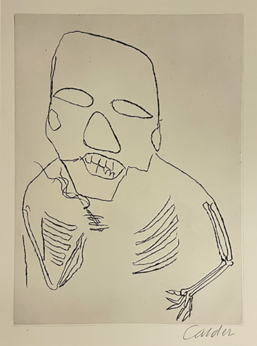 Santa Claus 1 von Alexander Calder, Druck kaufen auf Singulart
