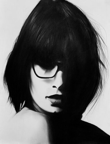 Veiled in Shadows by Denny Stoekenbroek, Drawing for Sale on Singulart