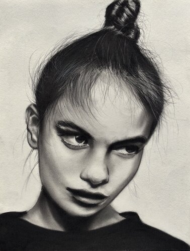 Unspoken Defiance by Denny Stoekenbroek, Drawing for Sale on Singulart