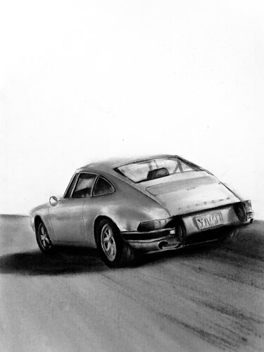 timeless drive par Denny Stoekenbroek, Dessin en vente sur Singulart