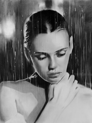 shrouded serenity di Denny Stoekenbroek, Disegno in vendita su Singulart