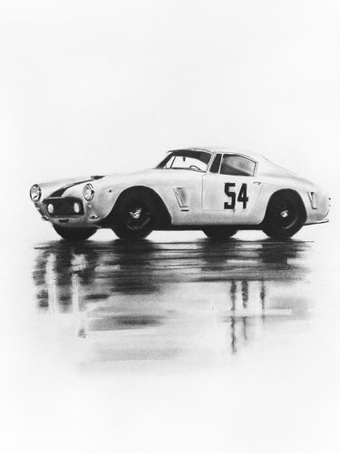 reflected speed par Denny Stoekenbroek, Dessin en vente sur Singulart
