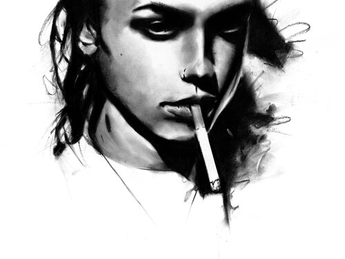 Ash and silence by Denny Stoekenbroek, Drawing for Sale on Singulart