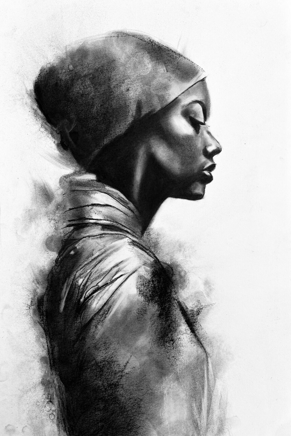 Half of Me in Shadow Denny Stoekenbroek Disegno in vendita