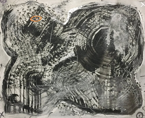Universum mini I by Maksym Skvortsov, Painting for Sale on Singulart