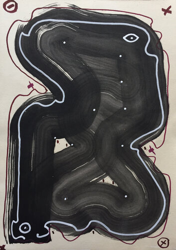 Continuum V de Maksym Skvortsov, Pintura a la venta en Singulart