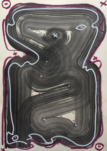 Continuum VI by Maksym Skvortsov, Painting for Sale on Singulart