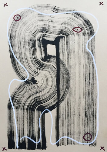 Continuum IX di Maksym Skvortsov, Pittura in vendita su Singulart