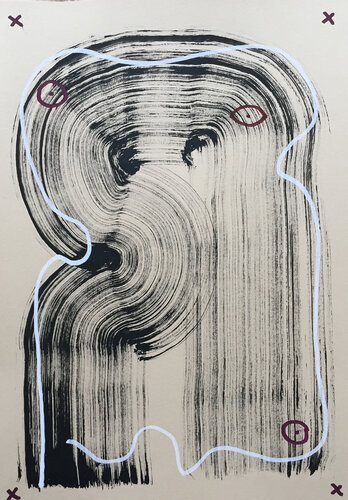 Continuum XII van Maksym Skvortsov, Schilderij te koop op Singulart