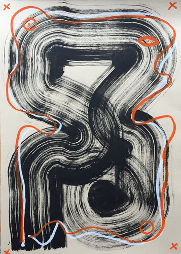 Continuum XIII by Maksym Skvortsov, Painting for Sale on Singulart