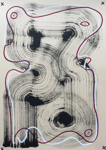 Continuum XV van Maksym Skvortsov, Schilderij te koop op Singulart