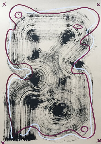 Continuum XVI van Maksym Skvortsov, Schilderij te koop op Singulart