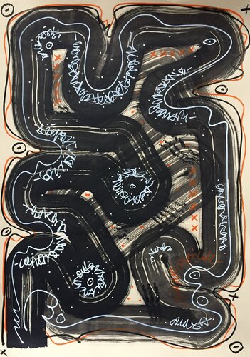 Continuum XXVII di Maksym Skvortsov, Pittura in vendita su Singulart