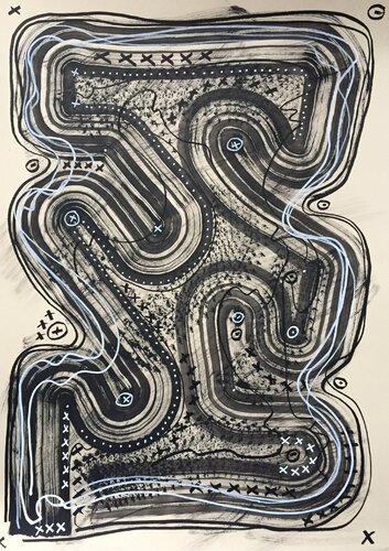 Continuum XXI von Maksym Skvortsov, Malerei kaufen auf Singulart