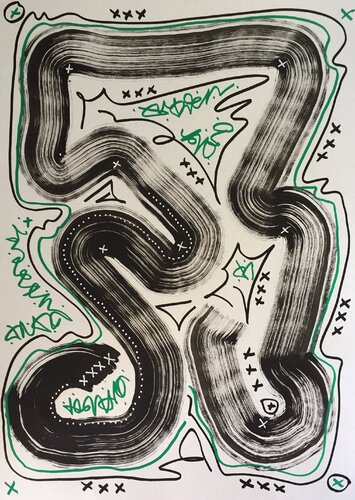 Continuum XXV von Maksym Skvortsov, Malerei kaufen auf Singulart