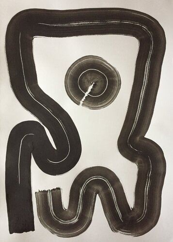 Continuum Lines II von Maksym Skvortsov, Malerei kaufen auf Singulart