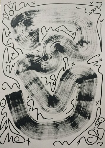 Black era de Maksym Skvortsov, Pintura a la venta en Singulart