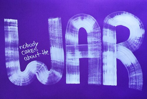 nobody cares about the II di Maksym Skvortsov, Pittura in vendita su Singulart