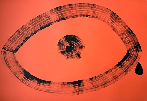 The Eye of The Crying Universum by Maksym Skvortsov, 絵画 for Sale on Singulart
