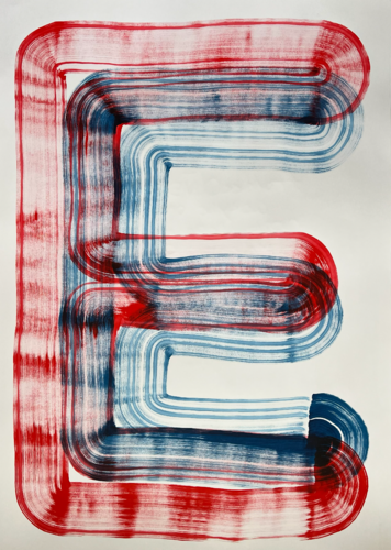 E par Maksym Skvortsov, Peinture en vente sur Singulart