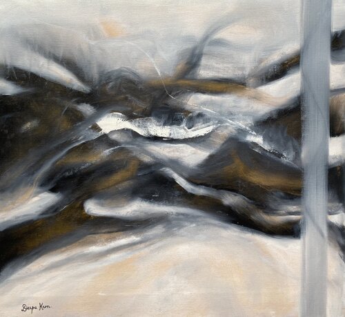 Through The Eyes Of An Eagle van Deepa Kern, Schilderij te koop op Singulart